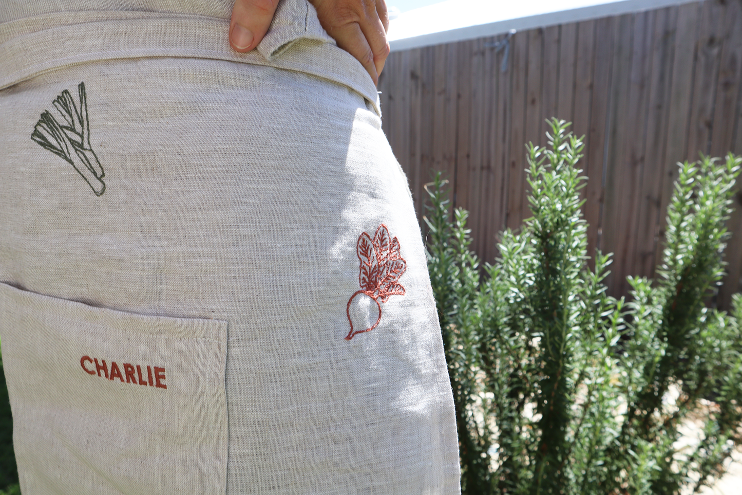 Modèle de tablier Veggie Patch + Modèles - Pack numérique