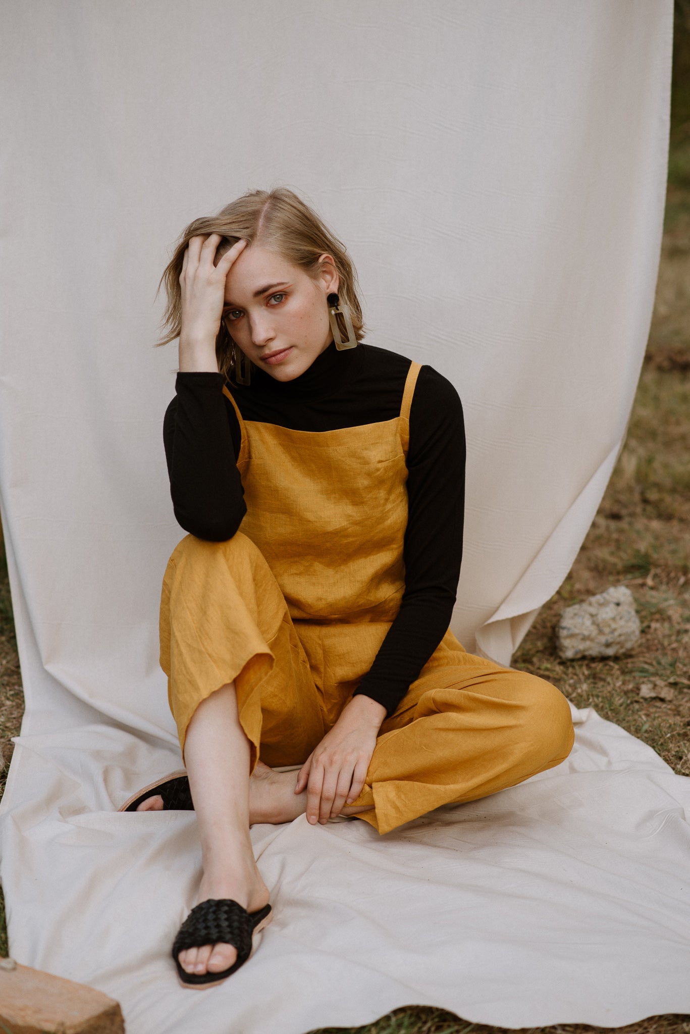 Wattlebird Linen Jumpsuit