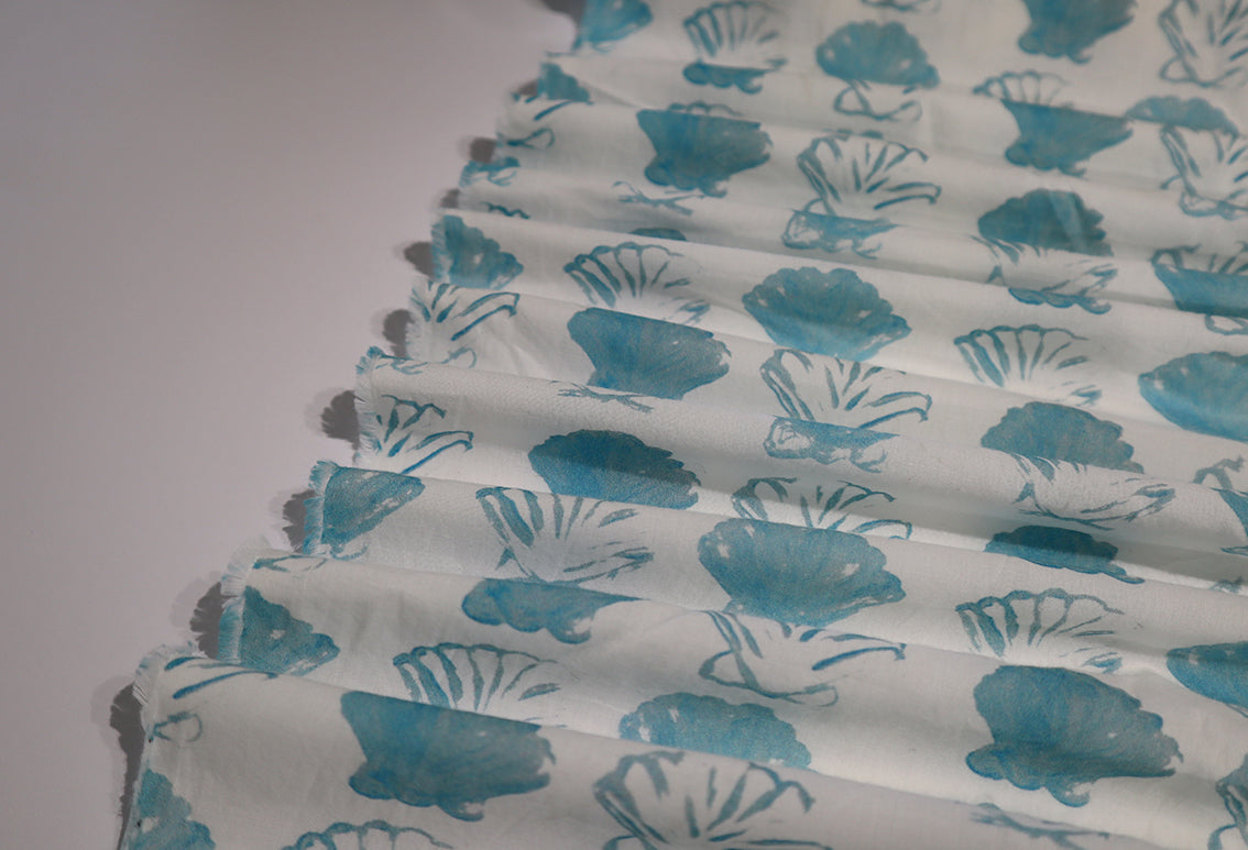Shells Organic Cotton REMNANT - 2m