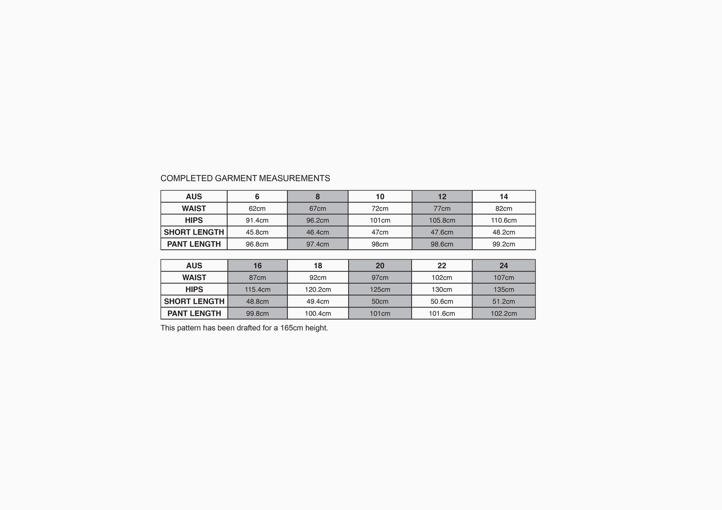 Bottlebrush Pants + Shorts PAPER Pattern