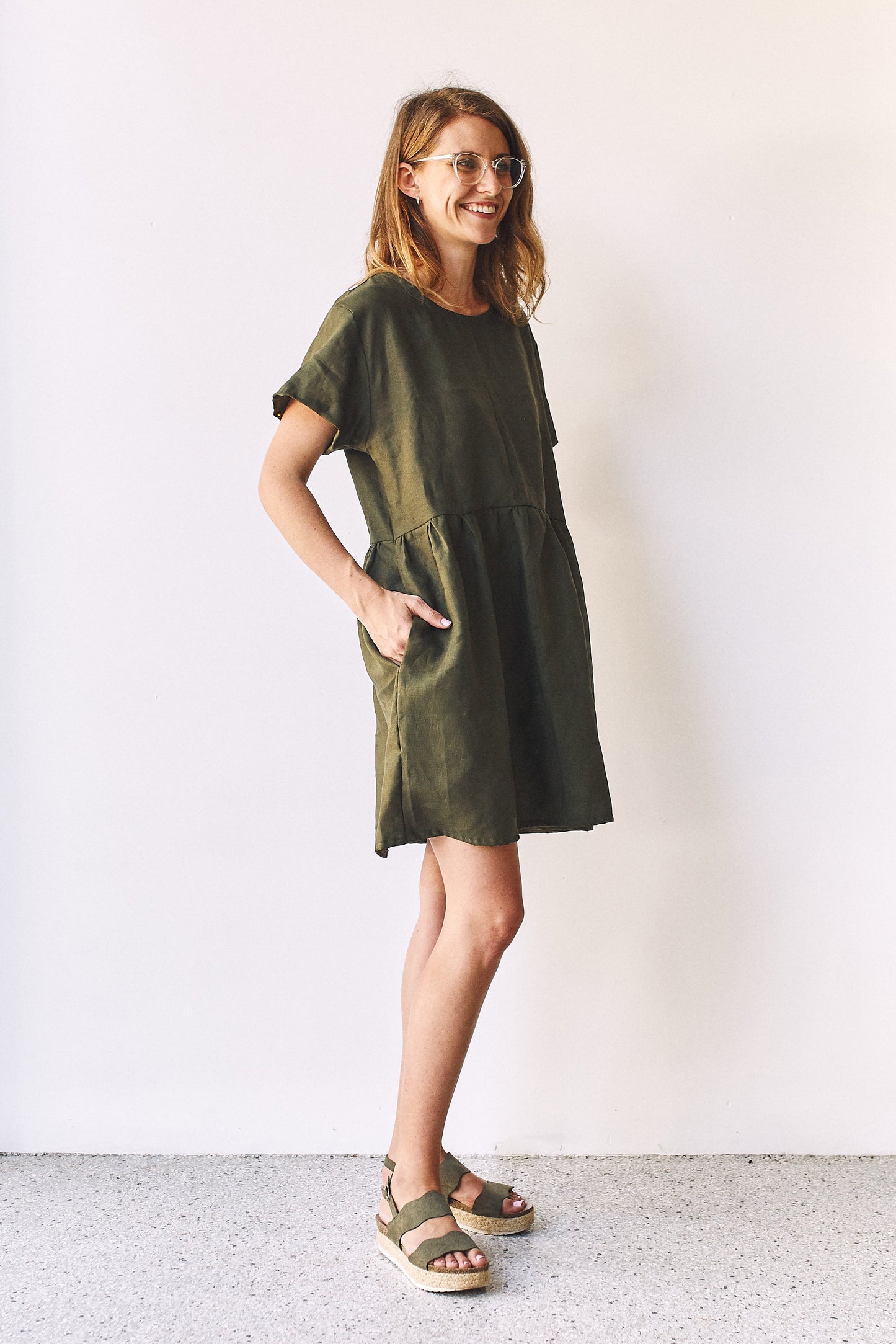 Ensemble de robe fauve Modèle NUMÉRIQUE
