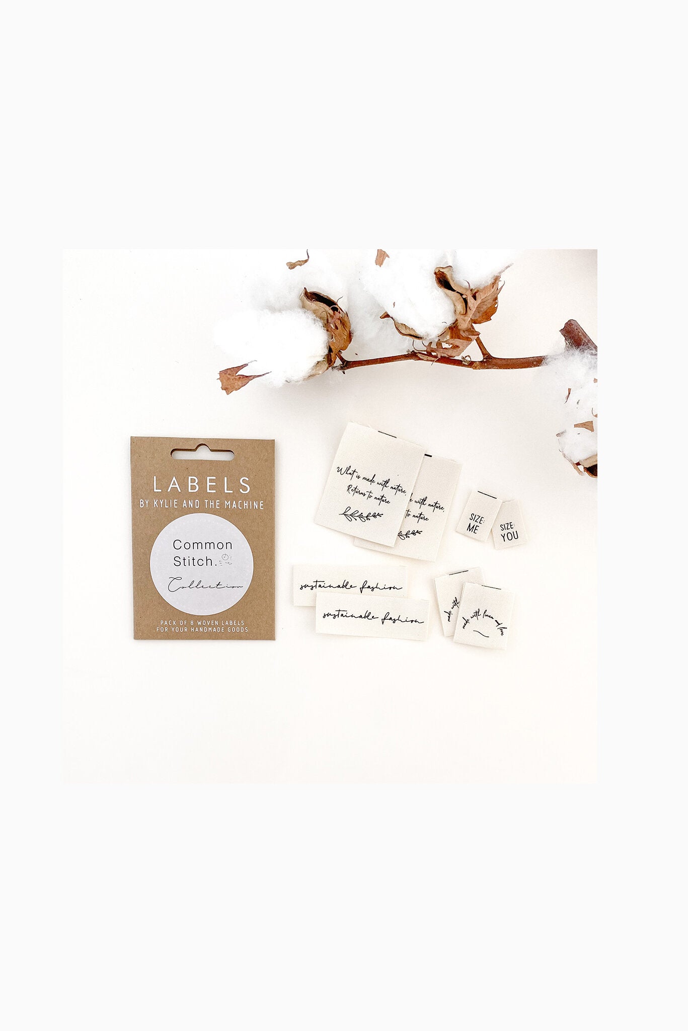 Common Stitch Collection Labels 8 Pack