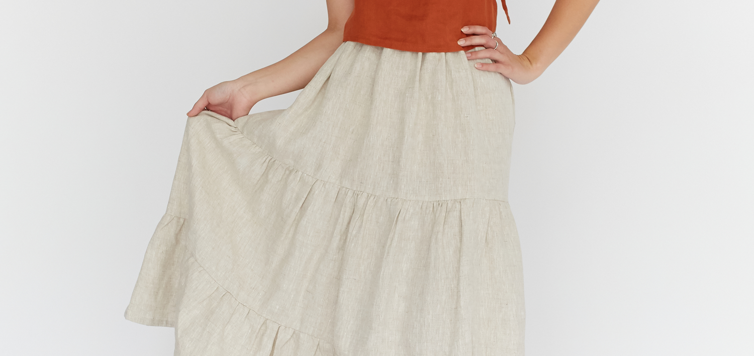 Fawn Skirt HACK Adding Inseam Pockets Common Stitch.