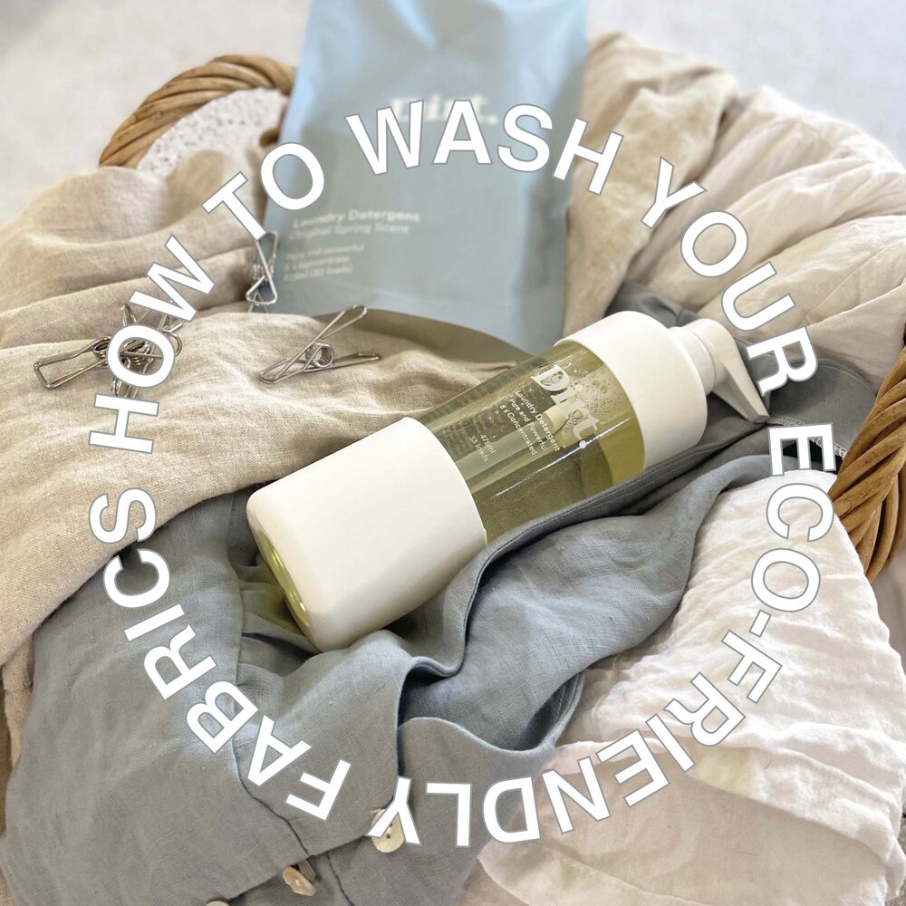 How to wash your eco-friendly fabrics so that they can last a lifetime