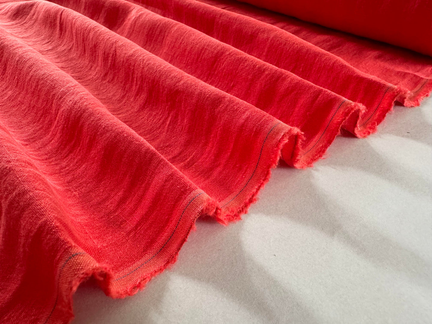 Scarlet Linen - Mid Weight $29 per/m
