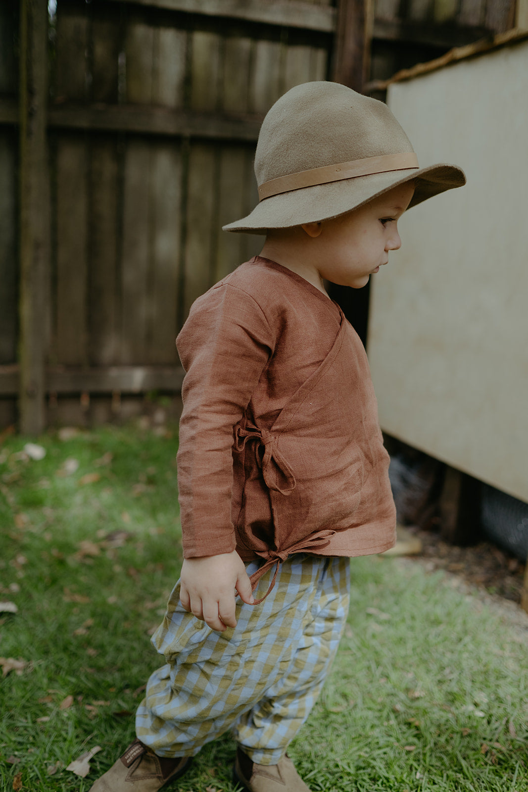 Baby Bellbird Romper + Top PAPER Pattern