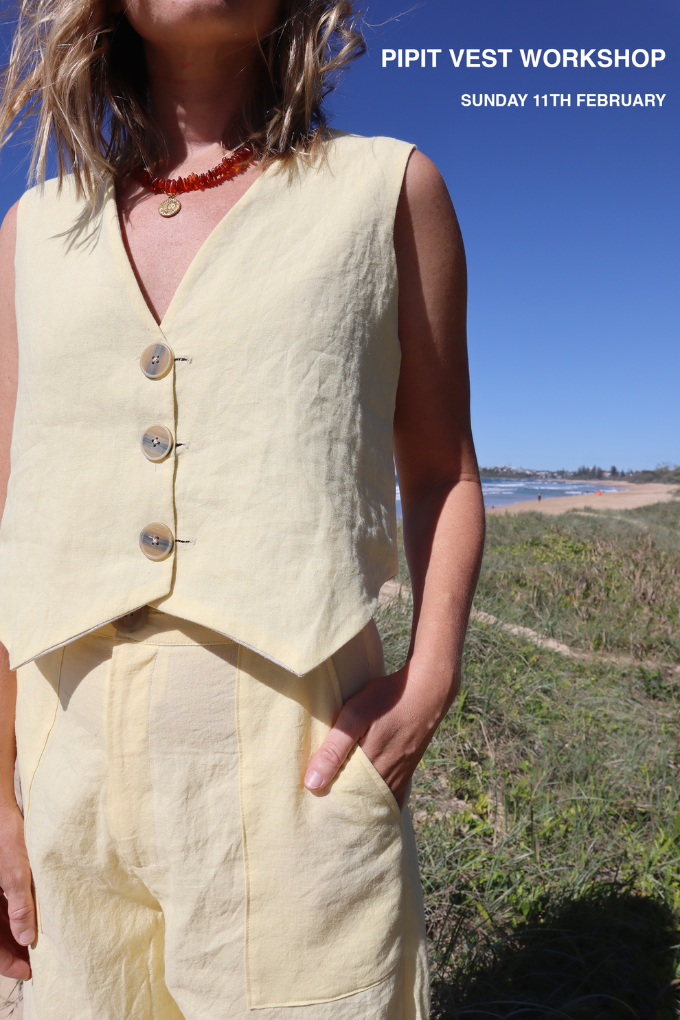 Pipit quilted vest