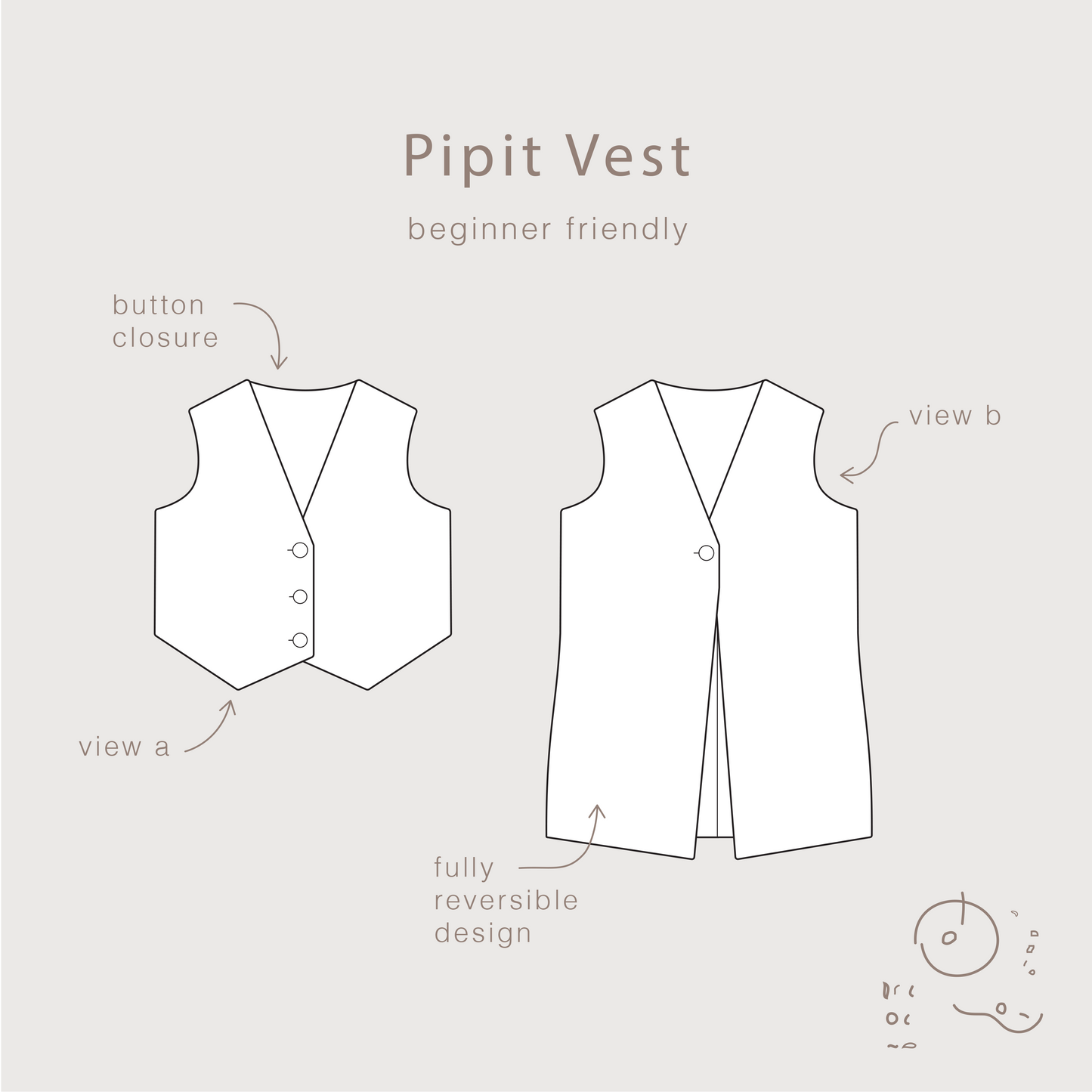 Atelier Pipit Vest - 11 février 2024