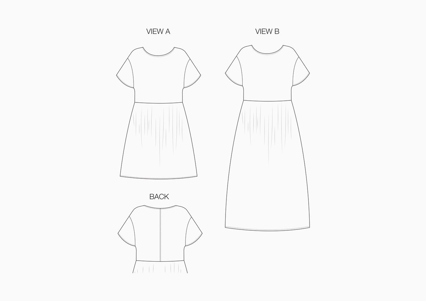 Fawn Dress Set DIGITAL Pattern