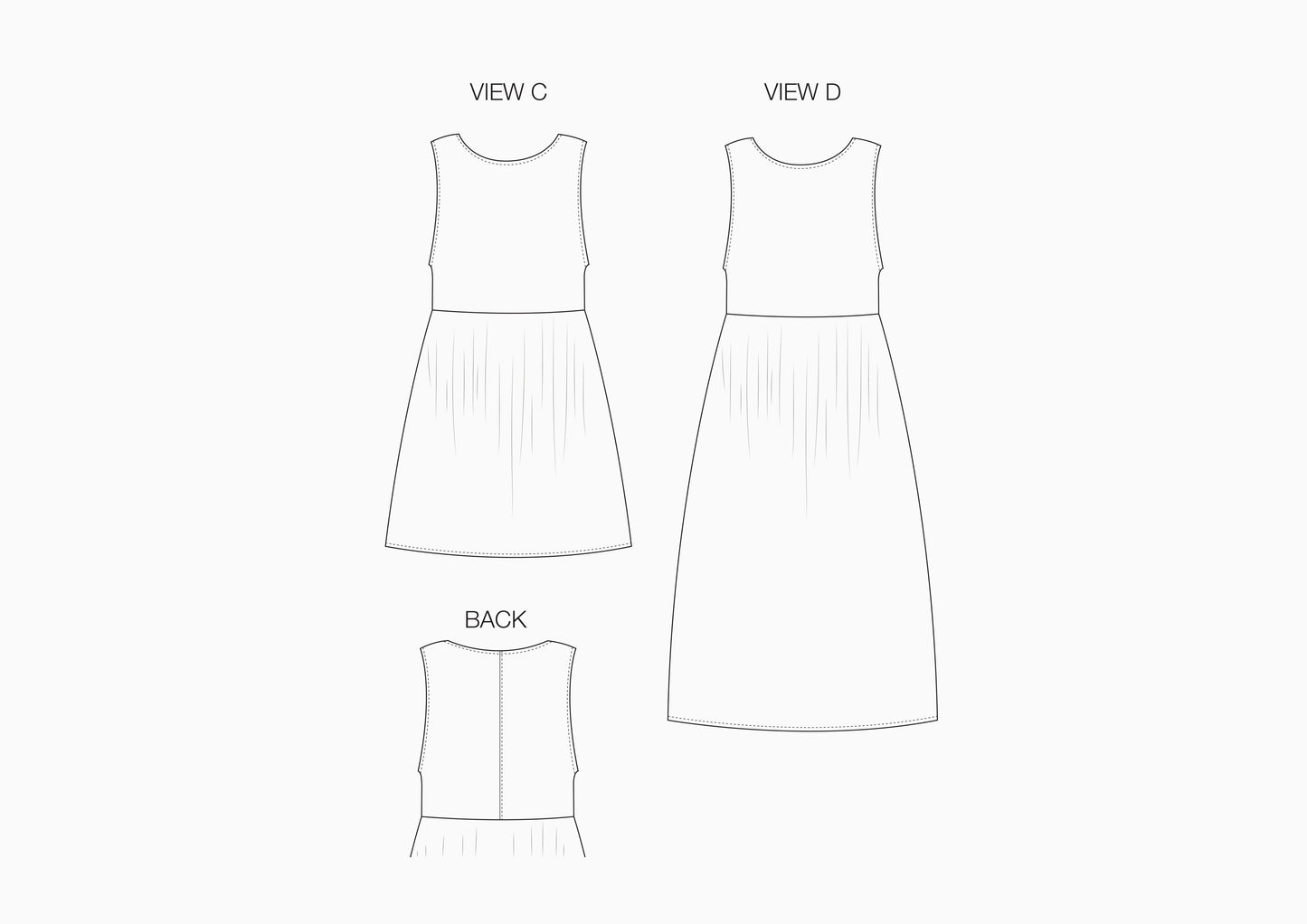 Fawn Dress Set DIGITAL Pattern